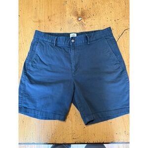 Flint and Tinder 365 Shorts Mens 34 Dark Gray Chino Casual Flat Front